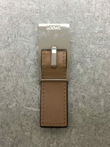 LOEWE◆ピアス/レザー/レディース