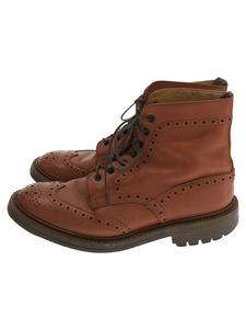 Tricker’s◆レースアップブーツ/UK6.5/BRW/レザー/HALTON カントリーブーツ