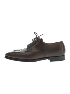 CROCKETT&JONES◆ドレスシューズ/UK7/BRW/Uチップ