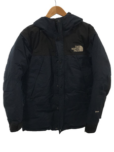 THE NORTH FACE◆MOUNTAIN DOWN JACKET_マウンテンダウンジャケット/M/ナイロン/NVY/無地/ND91930