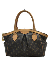 LOUIS VUITTON◆ティヴォリPM_モノグラム_BRW/PVC/BRW_画像1