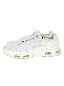 NIKE◆Air Max Plus/ローカットスニーカー/28.5cm/WHT/レザー/AJ2029-100