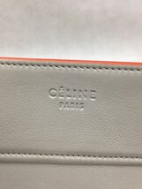 CELINE◆ショルダーバッグ/レザー/CRM/ラゲージミニショッパー_画像3