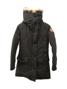 CANADA GOOSE◆BRONTE PARKA_ブロンテパーカー/ダウンコート/S/ポリエステル/グレー/2603JL