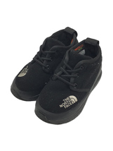 THE NORTH FACE◆ザノースフェイス/TRACTION LITE Chukka/キッズ靴/18cm/スニーカー/ブラック_画像1