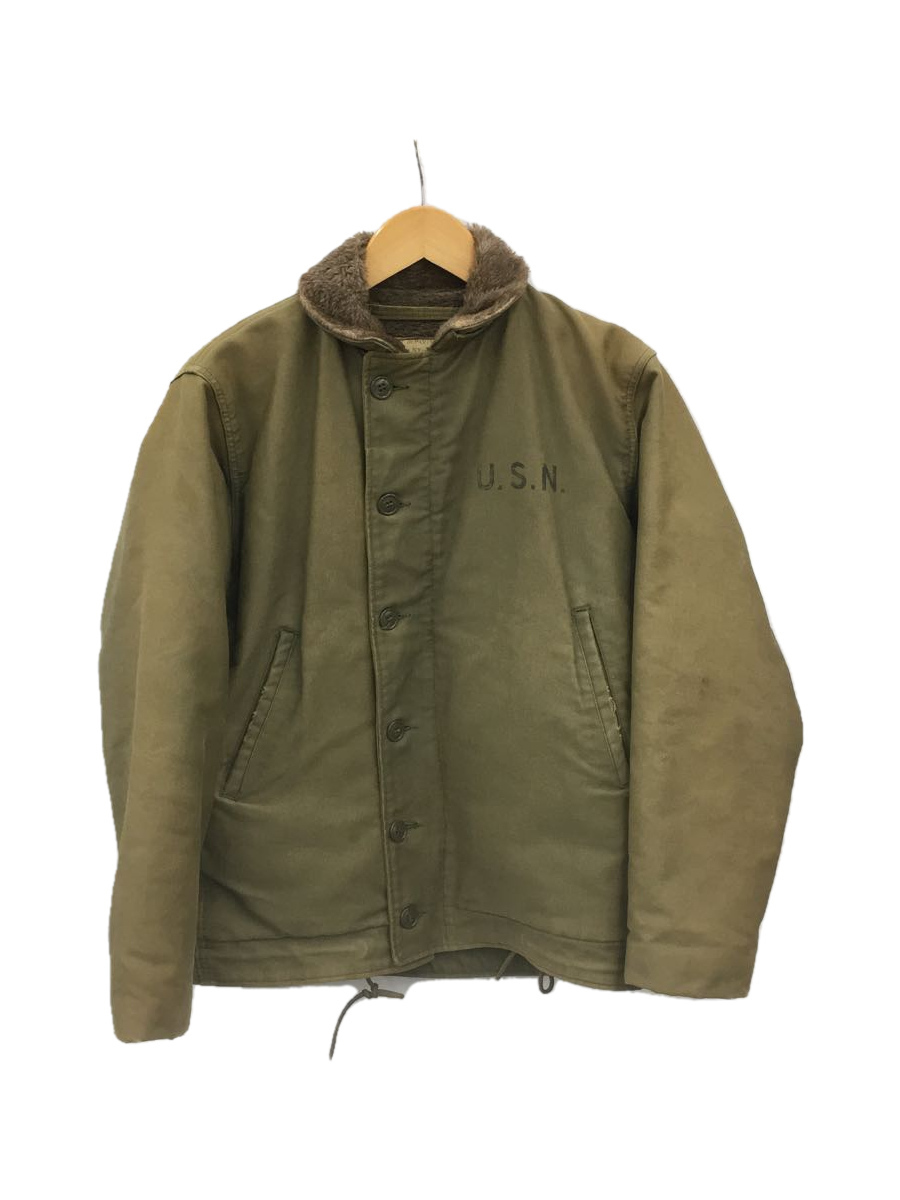 ヴィンテージ 40s N-1デッキジャケット オンライン日本 N-1 デッキジャケット 36 ヴィンテージ USN 40s 50s