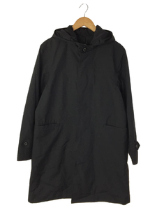 THE NORTH FACE◆BOLD HOODED COAT_ボールドフーデッドコート/M/ナイロン/BLK/無地