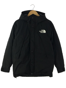 THE NORTH FACE◆MOUNTAIN DOWN JACKT_マウンテンダウンジャケット/S/ナイロン/BLK