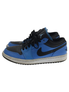 NIKE◆AIR JORDAN 1 LOW_エア ジョーダン 1 ロー/26cm/BLU