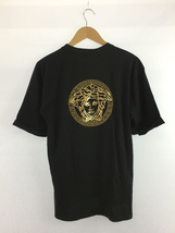 FENDI◆22SS/FENDACE/ロゴTシャツ/S/コットン/BLK/FS7900 AJKL_画像2