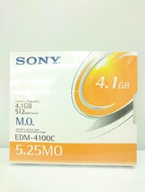 SONY◆ソニー 5.25MOディスク EDM-4100C 4.1GB_画像1