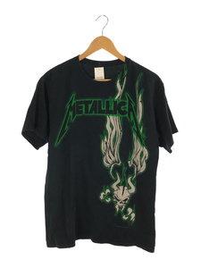 Hanes◆METALLICA/Tシャツ/M/コットン/BLK