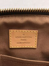 LOUIS VUITTON◆ティヴォリPM_モノグラム_BRW/PVC/BRW/M40143/シミ有_画像3