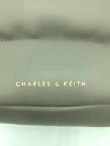 CHARLES&KEITH◆ハンドバッグ/-/GRY/無地_画像5