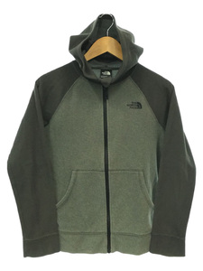 THE NORTH FACE◆ジップパーカー/-/ポリエステル/GRY