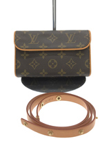 LOUIS VUITTON◆ウエストバッグ[仕入]/PVC/BRW/総柄/M51855_画像1