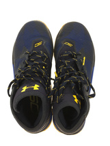 UNDER ARMOUR◆ハイカットスニーカー/UA CURRY2.5/UAカリー2.5/26cm/BLU/1274425-400_画像3