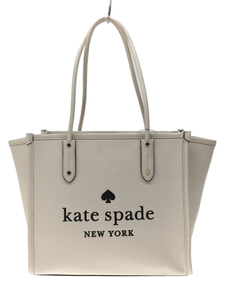 kate spade new york◆ケイトスペードニューヨーク/トートバッグ/レザー/PNK/無地/Ella Leather Tote