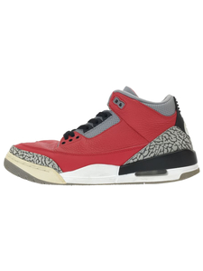 NIKE◆AIR JORDAN 3 RETRO SE/エアジョーダン 3 レトロ/レッド/CK5692-600/28cm/R