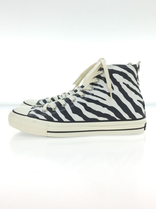 CONVERSE◆ハイカットスニーカー/28cm/WHT/1SC230/ALL STAR 100 ANIMALS HI ZEBRA