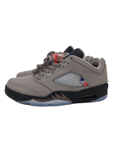 NIKE◆AIR JORDAN 5 RETRO LOW PSG/ローカットスニーカー/24.5cm/GRY/DX6325-204