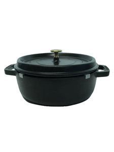 Staub◆鍋/容量:3.5L/サイズ:26cm/BLK