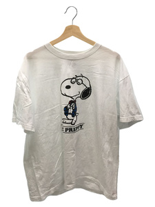 BEAMS T◆Tシャツ/XL/コットン/WHT