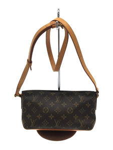 LOUIS VUITTON◆トロター_モノグラム_BRW/PVC/BRW