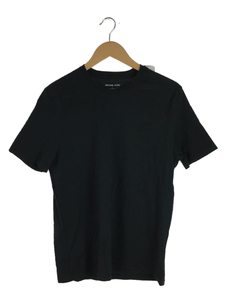 MICHAEL KORS◆Tシャツ/S/コットン/ブラック/無地/KF65FJ22PE/クルーネック/MADE IN COLOMBIA