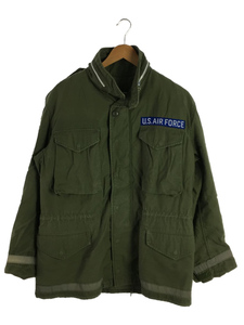 US.ARMY◆M-65/60s/2nd/ワッペン/ミリタリージャケット/M/-/KHK