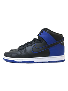 NIKE◆DUNK HIGH SE_ダンク ハイ SE/29cm/BLK/ブラック×ブルー/DD3359-001