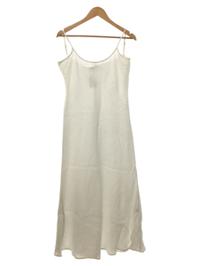 ワンピース/FREE/リネン/WHT/無地/1216006/linen camisole one piece