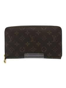 LOUIS VUITTON◆ジッピー・オーガナイザー_モノグラム_GRY/PVC/GRY/メンズ/M62581