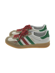 GUCCI◆×adidas/GAZELLE/ローカットスニーカー/22cm/WHT/726488