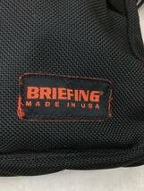 BRIEFING◆slライナー /ショルダーバッグ/ナイロン/BLK/無地/BRF092219_画像5