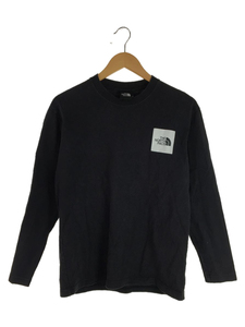 THE NORTH FACE◆L/S SLEEVE GRAPHIC TEE_ロングスリーブスリーブグラフィックティー/S/コットン/NVY