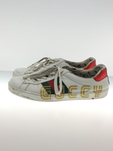 GUCCI◆ローカットスニーカー/UK7/WHT/523455