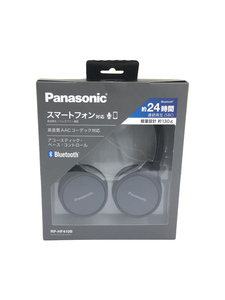 Panasonic◆イヤホン・ヘッドホン RP-HF410B-K [ブラック]