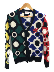 CHARLES JEFFREY LOVERBOY◆21AW/Multicolor Block Color Cardigan/カーディガン(薄手)/L/ウール