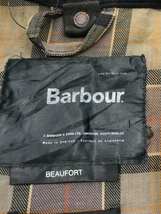 Barbour◆2001年製/リペア跡/全体細かな破れ有ブルゾン/40/コットン/BRW/無地/BEAU_画像3