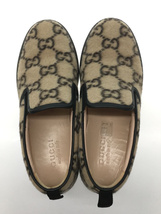 GUCCI◆ローカットスニーカー/US8.5/BEG/407363/GG柄_画像3