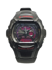 CASIO◆クォーツ腕時計・G-SHOCK/デジアナ/BLK/カシオ