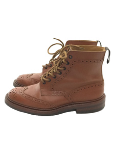 Tricker’s◆レースアップブーツ/UK7/ブラウン/レザー/M2508/トリッカーズ/