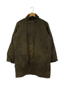 Barbour◆NORTHUMBRIA/オイルドジャケット/40/コットン/KHK