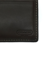 COACH◆2つ折り財布_シグネチャー/PVC/CML/総柄/メンズ_画像3