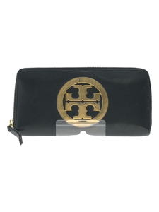 TORY BURCH◆長財布/レザー/BLK/レディース