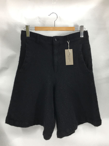 COMME des GARCONS HOMME PLUS◆ショートパンツ/M/ウール/ブラック/無地/PJ-J059-051-1-3/タグ付き/