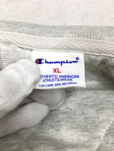 Champion◆キルティングジャケット/XL/コットン/GRY/C8-Q009_画像3