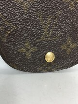 LOUIS VUITTON◆ポルト・モネ・グゼ_モノグラム/コインケース/フラップ/M61970/ブラウン_画像9