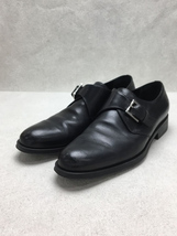 Salvatore Ferragamo◆シューズ/UK7/BLK/レザー/71VF 19077 B17_画像2